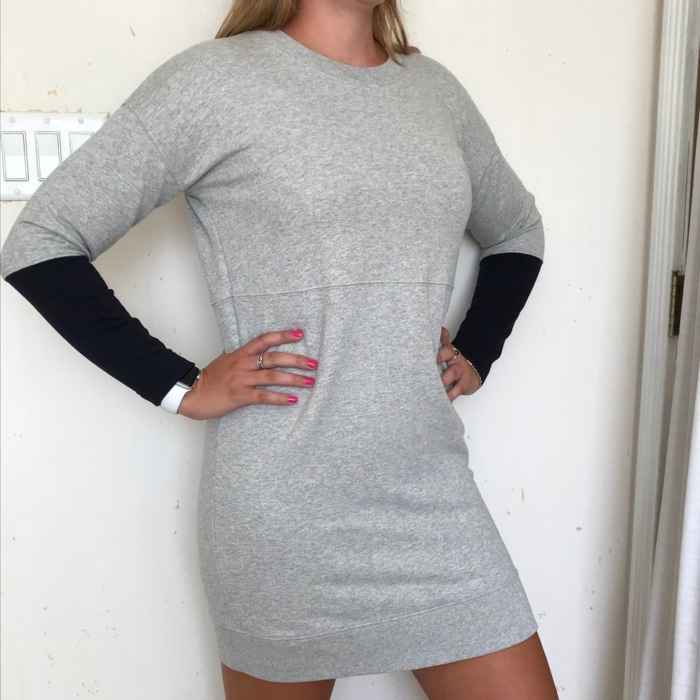 Madewell Jumpstart Sweatshirt Dress